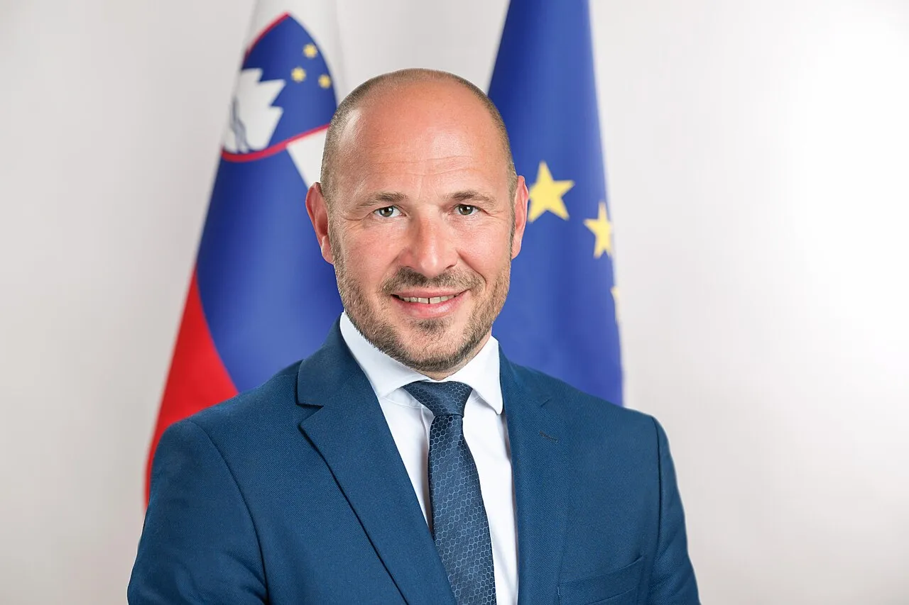 Jernej Vrtovec, minister van Infrastructuur en Energie en NSi-voorman, een van de vier verdachten in de Knovs-zaak.